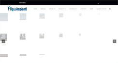 Desktop Screenshot of frigoimpianti.it